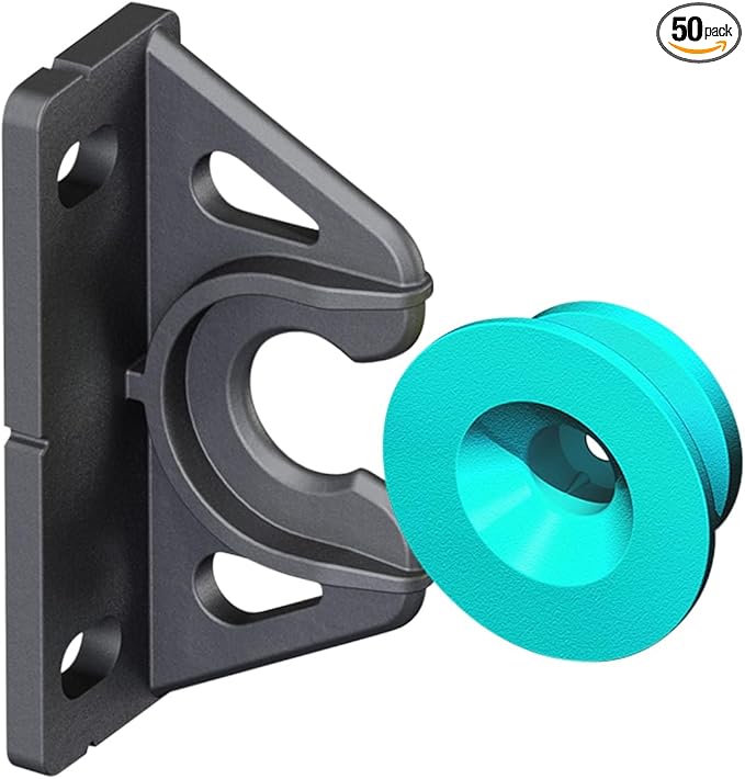 Button Fix Type 2 Bracket Marker Connecting 90 Degree Panels with New Upgraded Button (50 Sets)