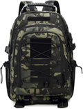 Tactical Backpack Men Backpacks Military Army Daypack handbag Hiking Camping Travel Hunting Rucksack Molle Bag USB Interface (CP Camo Size：14.2 * 7.8 * 20inch(L*W*H))