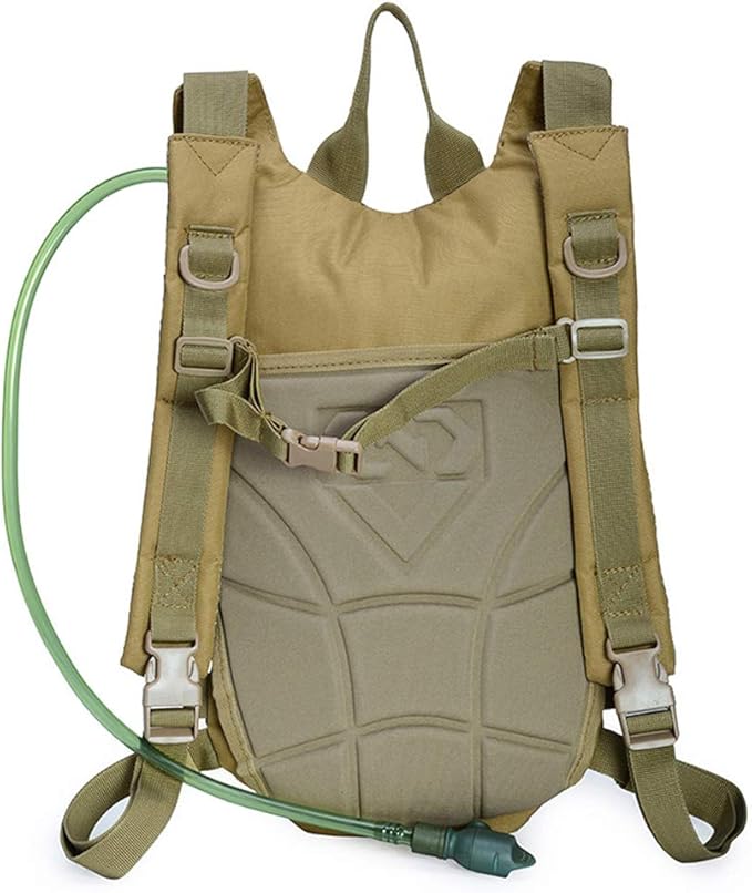 Outdoor Sports Hiking Bag Tactical Assault Combat Camouflage Tactical Molle Water Pack 2.5L Hydration Pack