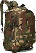 DLP Tactical 35L 3 Day Assault Pack Backpack (Woodland Camo)