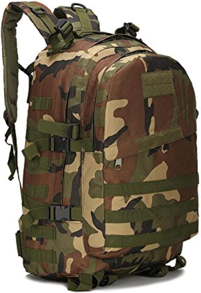 DLP Tactical 35L 3 Day Assault Pack Backpack (Woodland Camo)