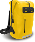 Waterproof BackpackHeavy Duty Hiking Backpack35/55/85L dry bag backpack waterproof for MenRoll-Top Closurefor Kayaking Travel Hiking Fishing Camping Motorcycles (yellow 85L)