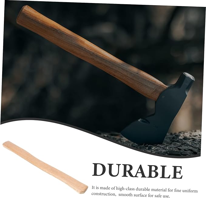 Carpenter Hatchet Handle Replacement Comfortable Grip Ax Handle Part for Camping Axes