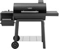 Feasto Heavy-Duty 30-Inch Charcoal Grill with Offset Smoker Grill Side Table &amp 815 Sq. In Cooking Space Outdoor BBQ Grill for Outdoor Barbecue in Backyard Patio and Parties Black