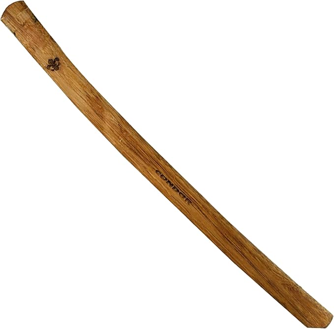 Condor Tool &amp Knife Replacement Hickory Handle Francisca Throwing Axe | Solid Axe Handle Made from Burnt American Hickory | Wooden Hatchet Handle with a Firm Grip | Axe Head Not Included | 0oz