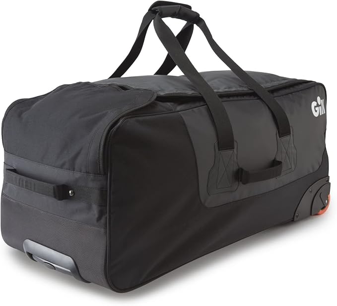Gill 115 Litre Rolling Jumbo Cargo Bag - Hardwearing &amp Waterproof with Retractable Handle and Rolling Wheels