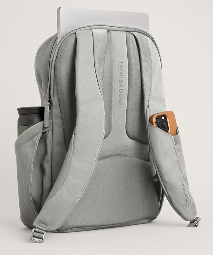 Troubadour Apex 4.0-22L Premium Laptop Backpack - Ergonomic &amp Water Resistant - Designed for Work and Travel - Scree