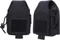 Versatile Pouch Case Holder for GPS Phone Universal Radio Pouch Adjustable Molle Magazine Bag with Elastic Cord Small Nylon Belt Pack for Walkie Talkies Radio