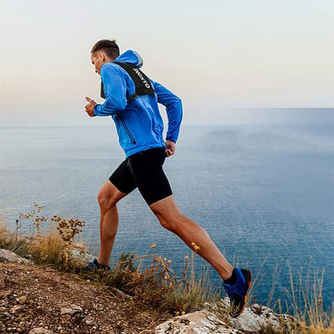 INOXTO Running Hydration Vest BackpackLightweight Insulated Pack with 1.5L Water Bladder Bag Daypack for Hiking Trail Running Cycling Race Marathon for Women Men