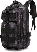 LINGYUE Waterproof Tactical Bagpack 25L Outdoor Hiking Backpack For Outdoor Camping Hunting Travel Trekking(K)