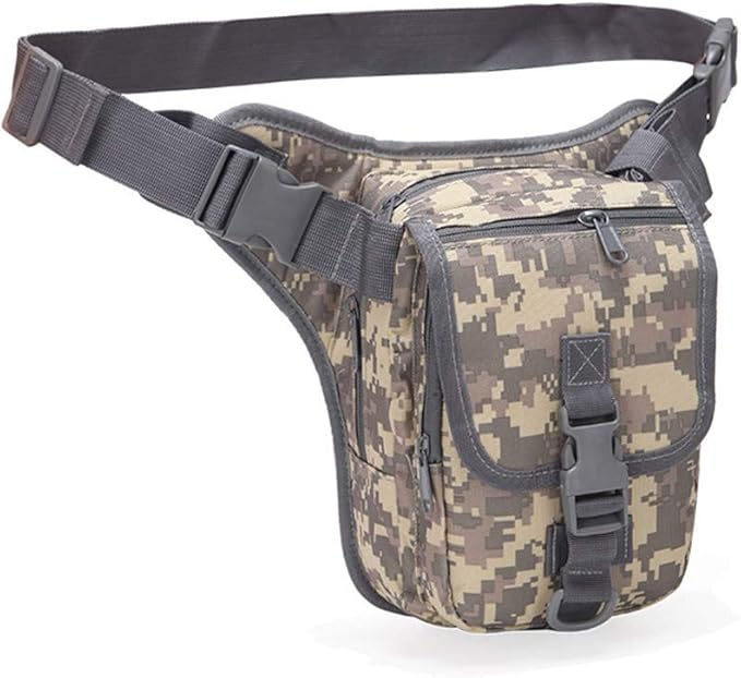 Outdoor Sports Hiking Versipack Camouflage Bag Tactical Leg Pack - ACU