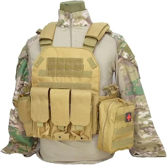 Portable Tactical First Aid Kit Hunting Pouch Combination Outdoor Vest Backpack Molle Accessory Hiking Kit Tools Bag