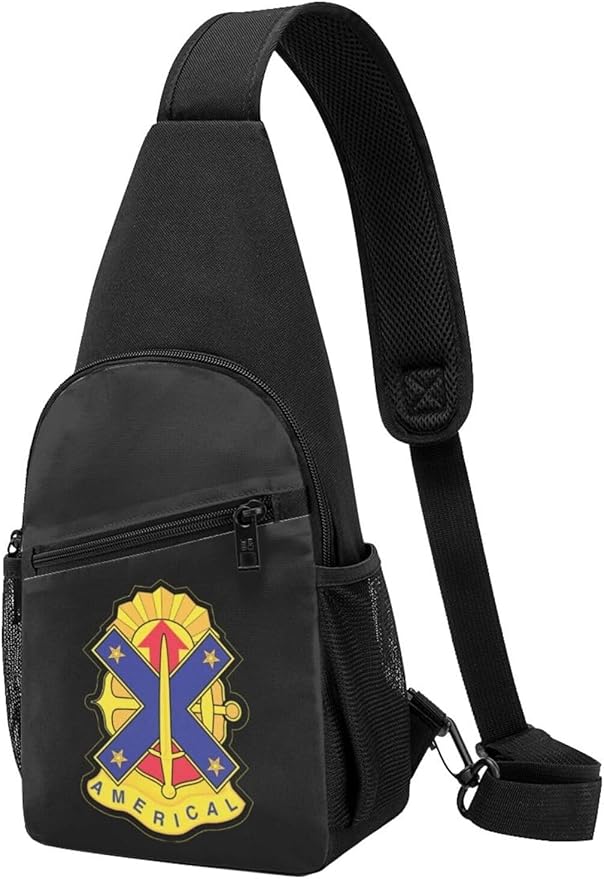 US Army 23rd Infantry Division Chest Pack Leisure Shoulder Crossbody Chest Bag