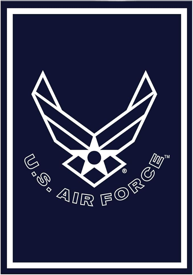 Air Force Flask &amp Cards Gift Set Leather-Wrapped US-Air Force Hip-Flask with Rank Playing-Cards | Disabled Vet Owned Business | USAF Flask-Card-Set