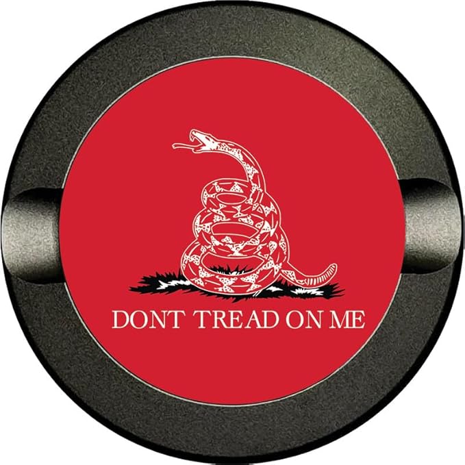 Brotherhood Metal Zyn Container - Flag Holder with Gadsden Flag Design