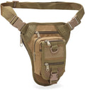 Multi-Purpose Tactical Drop Leg Bag for Men Tactical Thigh Pack Military Utility Pouch Cross Over Leg Outdoor Cycling Hiking Thigh Bag
