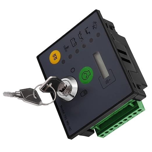 702 Generator Controller Board – DSE702 MS HC Manual Start Control Panel for PTO Generators Compatible with Diesel &amp Gas Generators