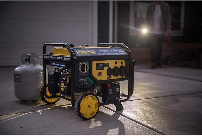 Champion Power Equipment 3650W Dual Fuel Electric Start Generator - Model 201504