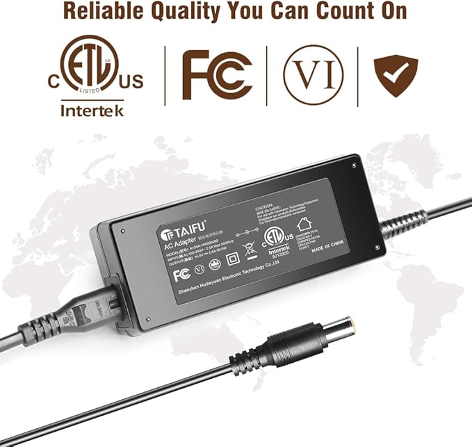 TAIFU 16V AC Adapter for Goal Zero Yeti 150 200 400 500 1250 Yeti Lithium 400 200X 500X Portable Power Station Sherpa 50/100/100AC PN:31901 22004 23000 Goal Zero Power Supply Cord