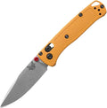 Benchmade - Mini Bugout Outdoor EDC Folding Knife Drop-Point Blade with Daybreak Grivory Handle (533-08)