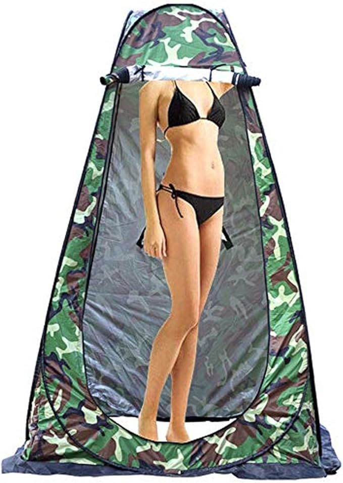YZBEIMDAI Pop Up Privacy Shelters Tent ? Instant Portable Outdoor Shower Tent Camp Toilet Changing Room Rain Shelter ? for Camping and Beach ? Easy Set Up Foldable with Carry Bag