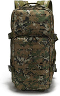 Military Tactical Backpack Large Army 3 Day Assault Pack Molle Bag Backpacks (Jungle Digital)