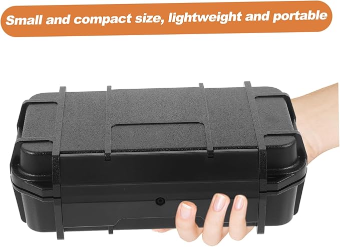 DOITOOL Double-Layer Camping Storage Box Airtight Shockproof Case for Outdoor Survival Bins Lids