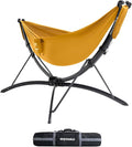 anymaka Set Up in 3 Seconds Adjustable Portable Aluminum Alloy Hammock Stand for Outside with Chair Mode &amp Lounge Mode up to 105''
