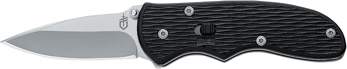 Gerber Gear Mini-Fast Draw Knife Assisted Opening Fine Edge [22-41526] Black / Stainless