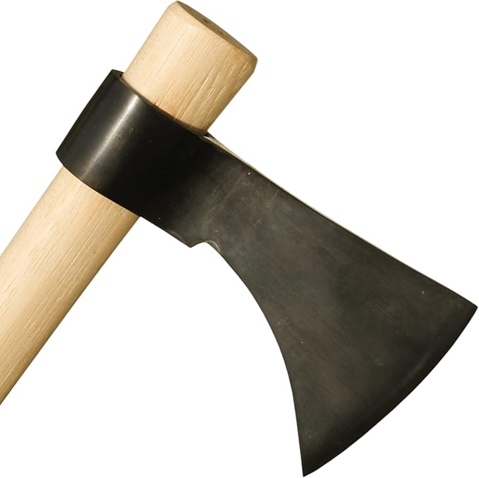 Throwing Axe - Win Your Next Viking Throwing Tomahawk Competition! 19 Hand Forged Hatchet from High Carbon Steel NMLRA Approved 100% Guaranteed from Defects