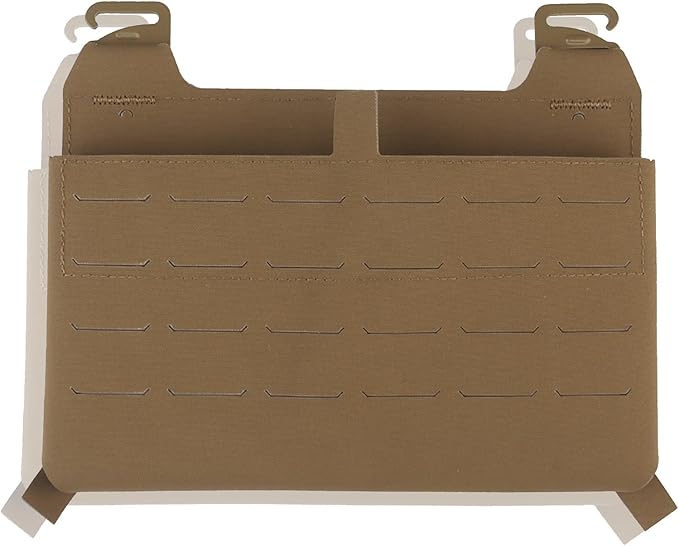 Multifunctional G Buckle Tactical Bag Mounting Plate MOLLE Abdominal Equipment Pouch Front Flap Hanging Panel Replacement Component
