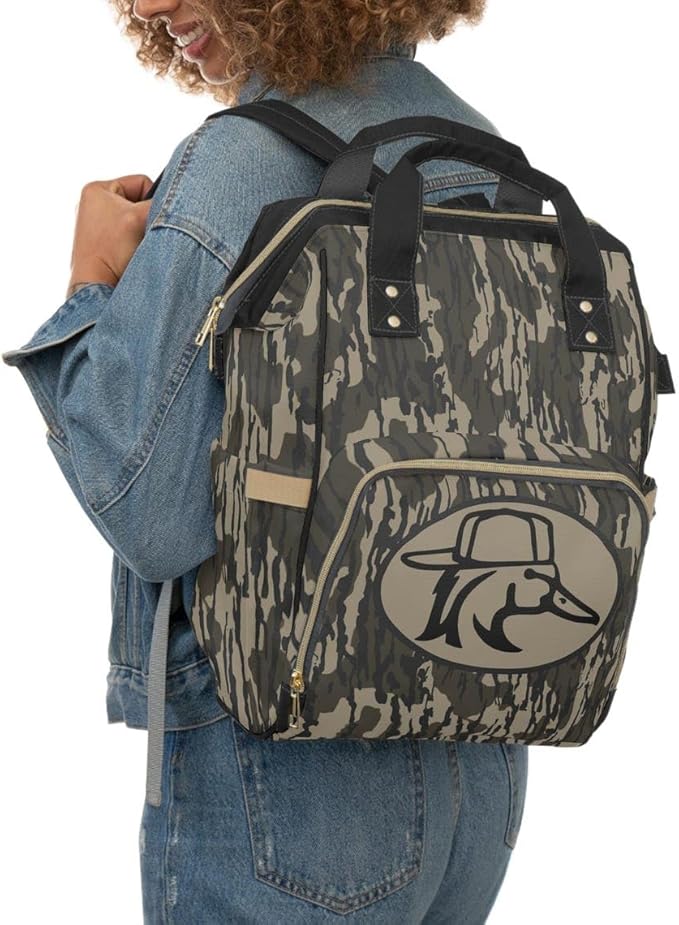 Tree Camo Redneck Duck Backpack/Waterfowl Camo Diaper bag/Hunting Bag