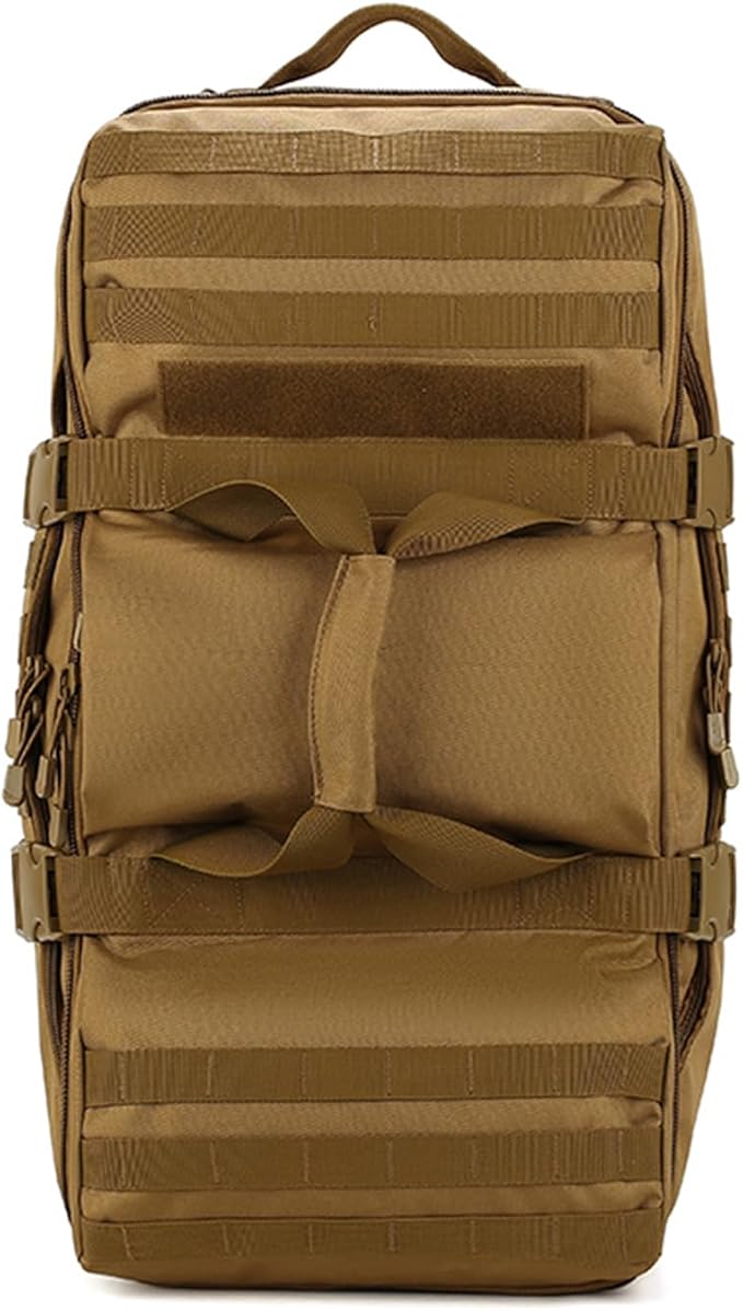 Duffel Bag ArmyGreen Waterproof Backpack for Camping Hiking Travel Versatile Carrying Options for Various Outdoor Activities