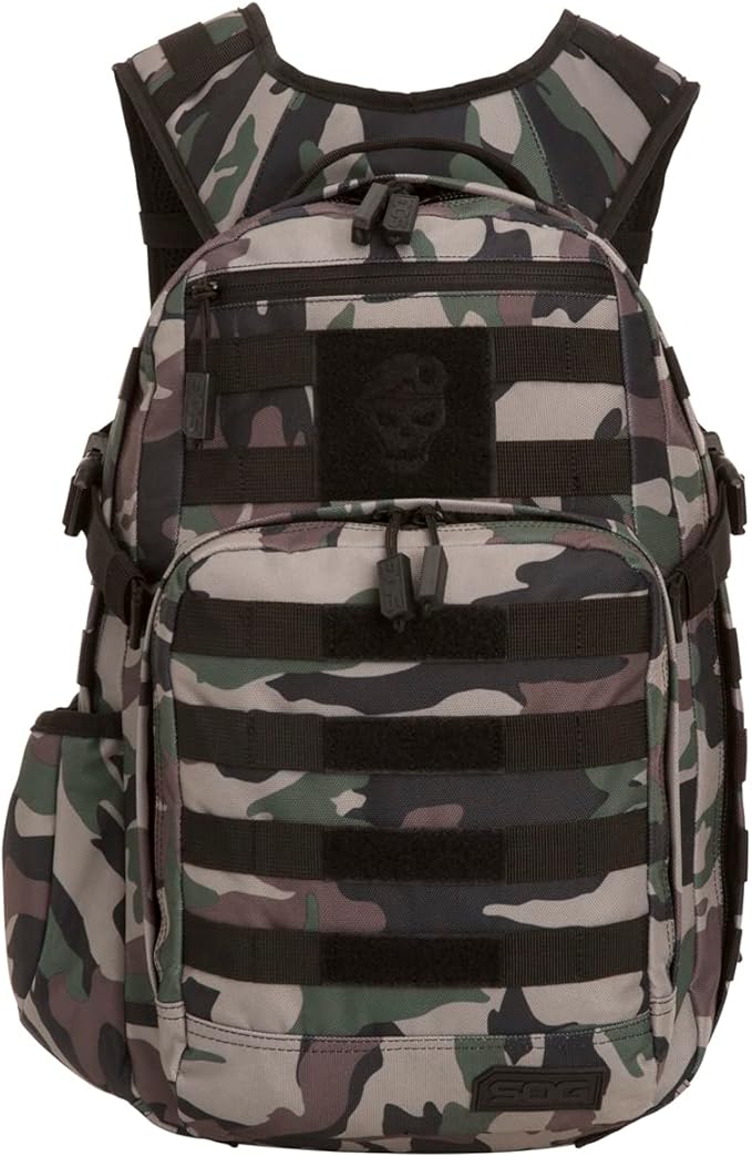 SOG Specialty Knives &amp Tools Ninja Tactical Daypack Backpack Woodland Camo One Size