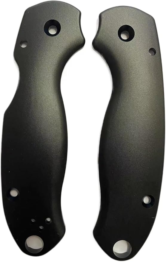 1 Pair Aluminum Scales Fits for Para 3 C223 Custom CNC Handle Patch DIY Replacement Accessory(Black)