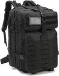 Military Tactical Backpack Hunting Backpack for Men Hiking Camping Army Molle Daypack 3-Day Pack(Black1.2)