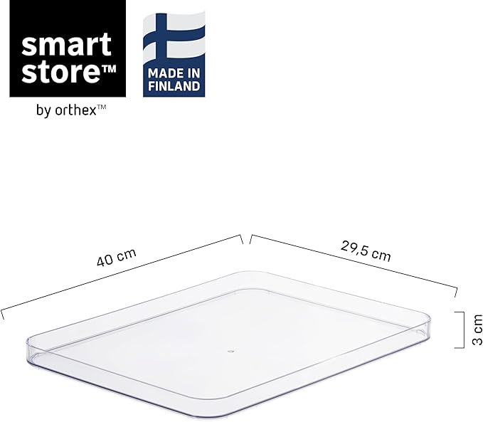 SmartStore - Compact Clear Storage Box L Lid - Transparent