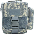 Small Canvas Messenger Bag Classic Vintage Shoulder Bag Tactical Bag Crossbody Casual Pack