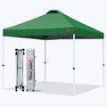 MASTERCANOPY Durable Pop-up Canopy Tent with Roller Bag (Forest Green)