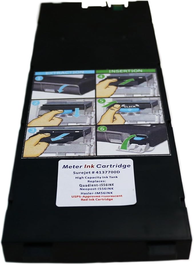 #IS56INK Sure.Jet # 4137700D Non-OEM Replacement Ink Tank for use with IS5000/IS6000 Postage Meters