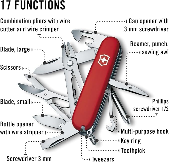 Victorinox Tinker Swiss Army Knife Multipurpose Pocketknife