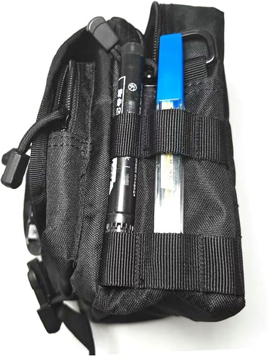 Tactical Messenger Bag MOLLE Crossbody Pack Small for Men Shoulder Straps Included