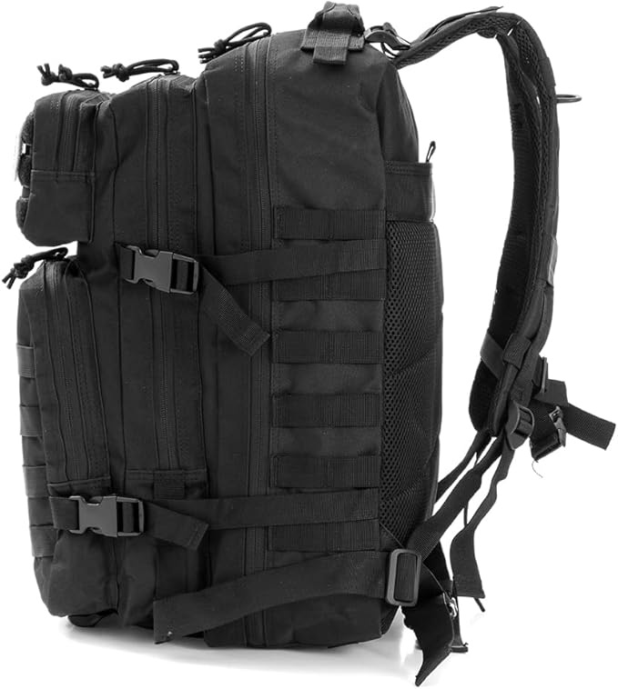 Prime Adventure 45L Outdoor Molle Backpack – Modular Military Tactical Gear Pack for Hiking Camping &amp Travel