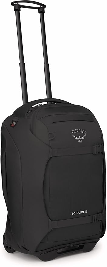 Osprey Sojourn 22/45L Wheeled Travel Backpack with Harness Black