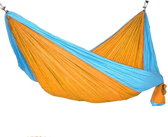 Portable Hammock Hammock Double &amp Single Portable Hammock Lightweight Nylon Parachute Hammocks Camping Accessories Gear for Backpacking Beach (Color : Q/Single)
