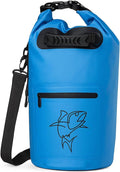 Waterproof Dry Bag Pack - Roll Top Dry Storage Bag for Kayaking Boating Paddle Boarding Beach Trips - Boating Dry Bag - Waterproof Storage Bag - Floating Dry Bag 15l (Blue)