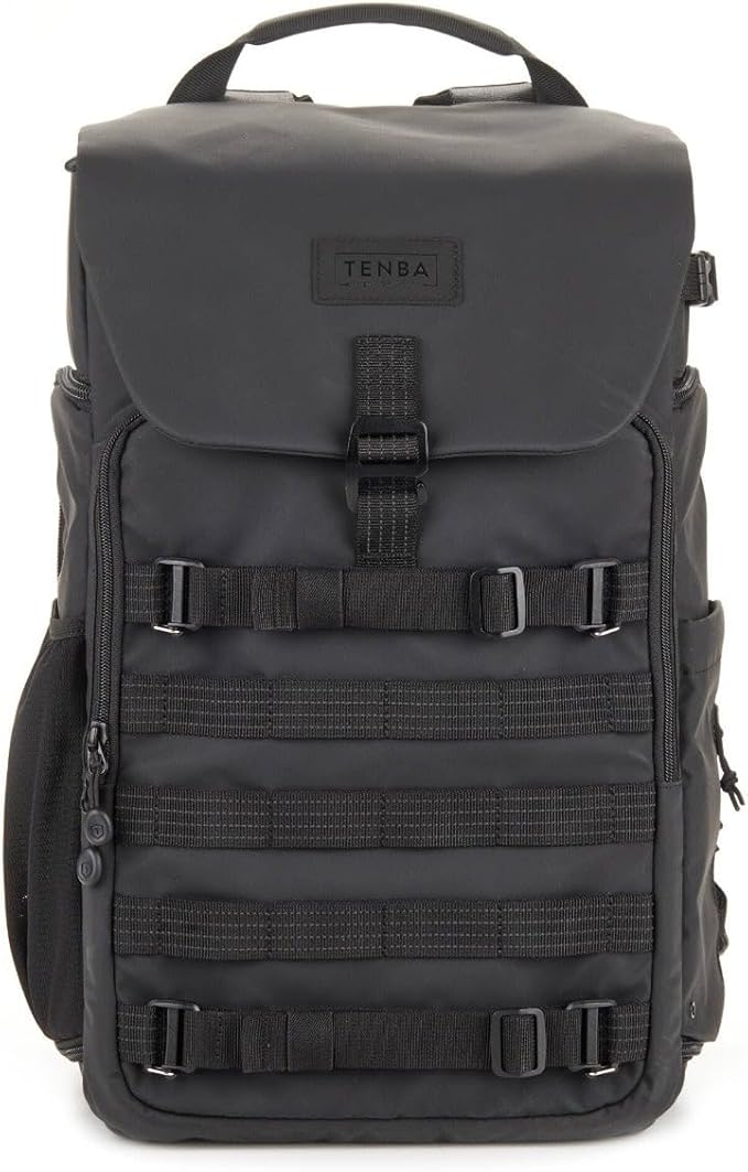 Tenba Axis v2 20L LT Camera Backpack for DSLR and Mirrorless cameras and lenses plus a 16-inch laptop – Black (637-766)