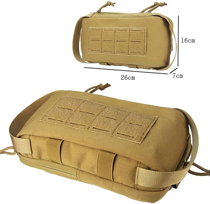 Outdoor Sports Hiking Sling Accessory Pack Tactical Molle Shoulder Bag Assault Combat Tactical Kit Pouch