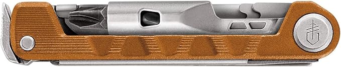 Gerber Gear Armbar Drive EDC Multitool 8-in-1 Pocket Knife with Pocket Screwdriver 2.5 Blade Orange