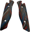 1 Pair G10 Custom Scales Handle Fits for 15017 Bugout Damascus Handle Patch DIY Replacement Accessories